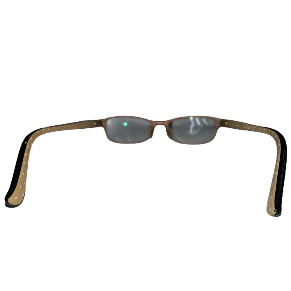 Kate Spade Ambrosette JUV Brown Metal Full Rim Eyeglasses Frames 52-17 135 11860